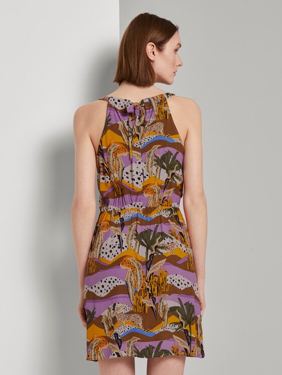 Gemustertes Neckholder Kleid - Frauen - tropical print Gemustertes Neckholder Kleid - Frauen - tropical print - 2 - TOM TAILOR Denim