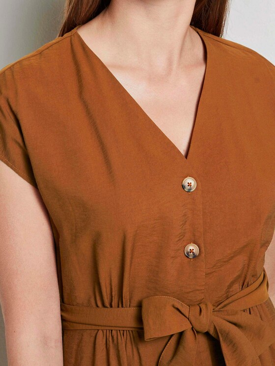 Dress in a utility style - Women - mango brown Dress in a utility style - Women - mango brown - 10 - TOM TAILOR Denim