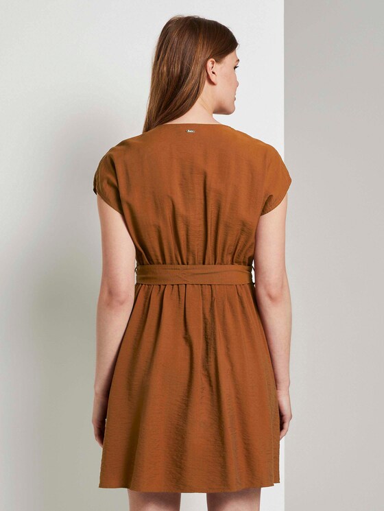 Dress in a utility style - Women - mango brown Dress in a utility style - Women - mango brown - 2 - TOM TAILOR Denim