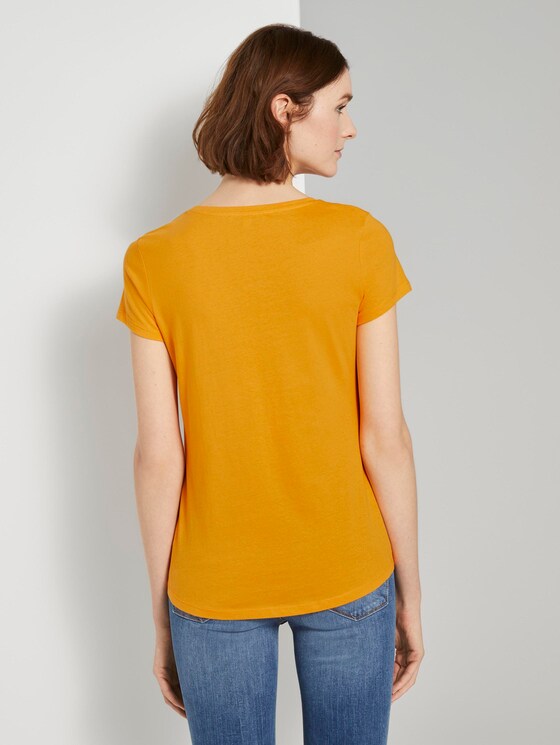 T-Shirt met print - Vrouwen - orange yellow T-Shirt met print - Vrouwen - orange yellow - 2 - TOM TAILOR Denim