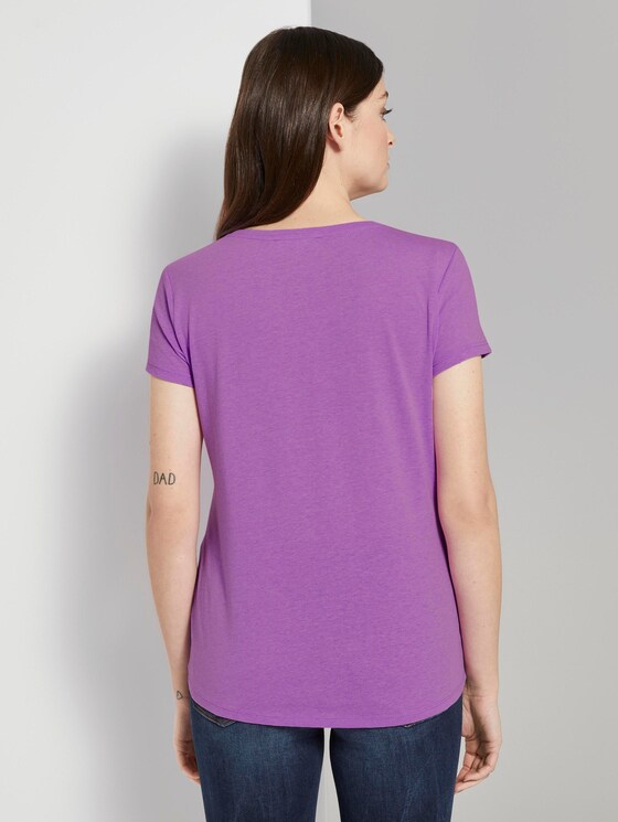 T-Shirt met print - Vrouwen - light berry T-Shirt met print - Vrouwen - light berry - 2 - TOM TAILOR Denim