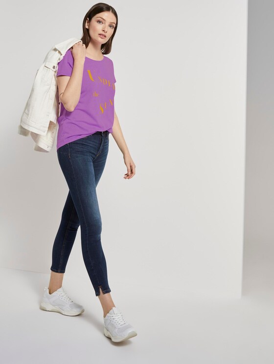 T-Shirt met print - Vrouwen - light berry T-Shirt met print - Vrouwen - light berry - 3 - TOM TAILOR Denim