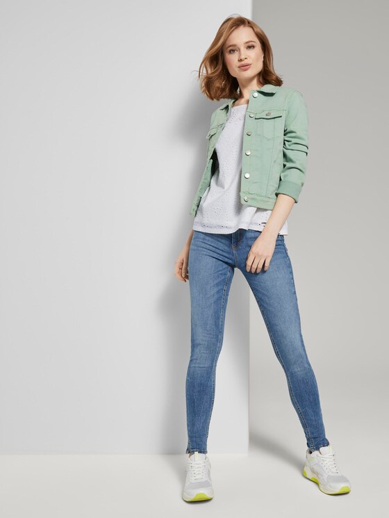 Top mit Spitze - Frauen - Off White Top mit Spitze - Frauen - Off White - 3 - TOM TAILOR Denim