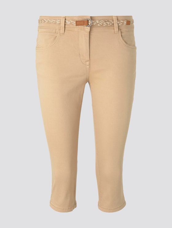 Alexa Slim Caprihose aus Lyocellgemisch - Frauen - cream toffee Alexa Slim Caprihose aus Lyocellgemisch - Frauen - cream toffee - 7 - TOM TAILOR