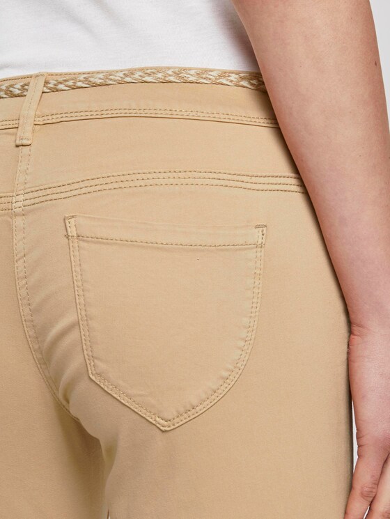 Alexa Slim Caprihose aus Lyocellgemisch - Frauen - cream toffee Alexa Slim Caprihose aus Lyocellgemisch - Frauen - cream toffee - 9 - TOM TAILOR