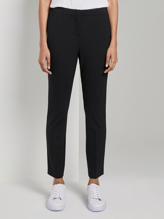 Klassische Hose in Ankle-Länge - Frauen - Deep Black Klassische Hose in Ankle-Länge - Frauen - Deep Black - 1 - Mine to five