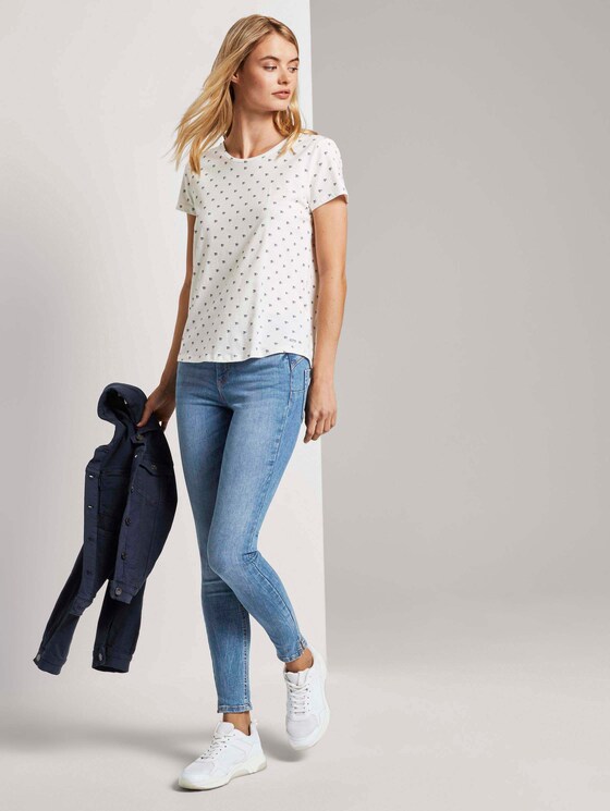 T-shirt in a twin pack - Women - white navy logo print T-shirt in a twin pack - Women - white navy logo print - 3 - TOM TAILOR Denim