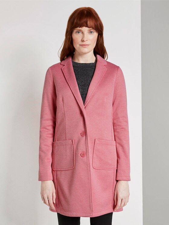 Jersey Blazermantel - Frauen - charming pink Jersey Blazermantel - Frauen - charming pink - 1 - TOM TAILOR