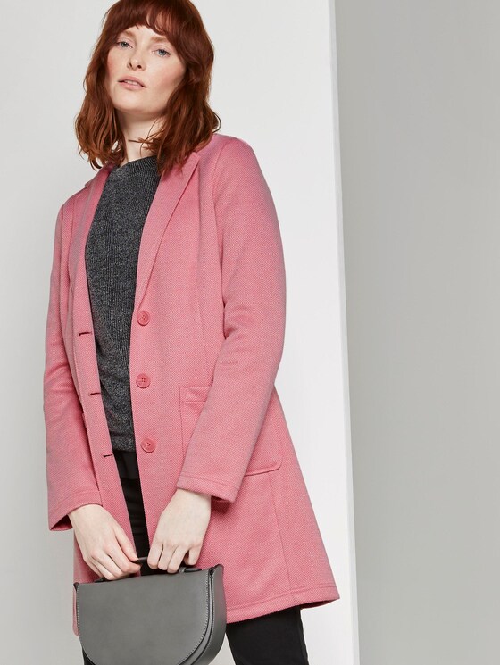 Jersey Blazermantel - Frauen - charming pink Jersey Blazermantel - Frauen - charming pink - 5 - TOM TAILOR
