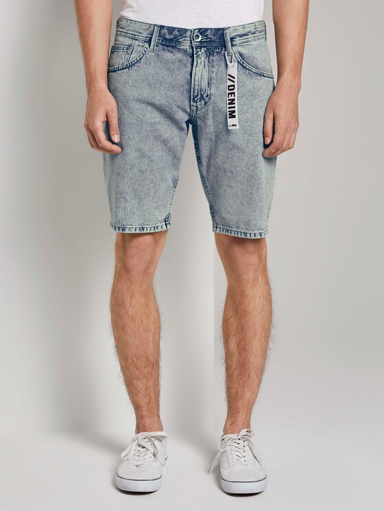 Regular Bermuda Jeans - Männer - acid washed blue denim Regular Bermuda Jeans - Männer - acid washed blue denim - 1 - TOM TAILOR Denim
