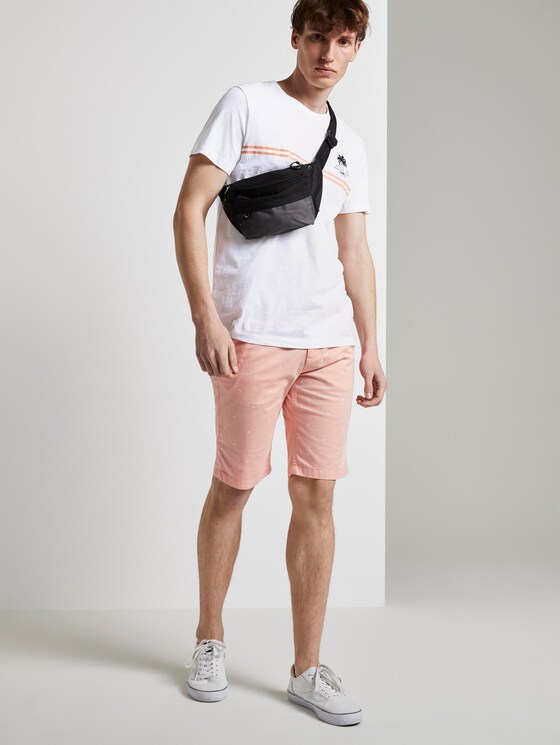 Sommerliches T-Shirt mit Print - Männer - White Sommerliches T-Shirt mit Print - Männer - White - 3 - TOM TAILOR Denim