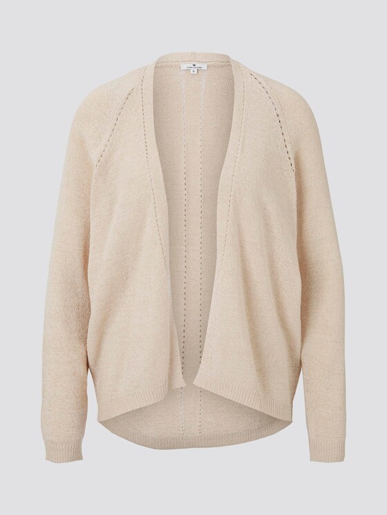 Weiter Cardigan mit Fledermausärmeln - Frauen - soft vanilla Weiter Cardigan mit Fledermausärmeln - Frauen - soft vanilla - 7 - TOM TAILOR