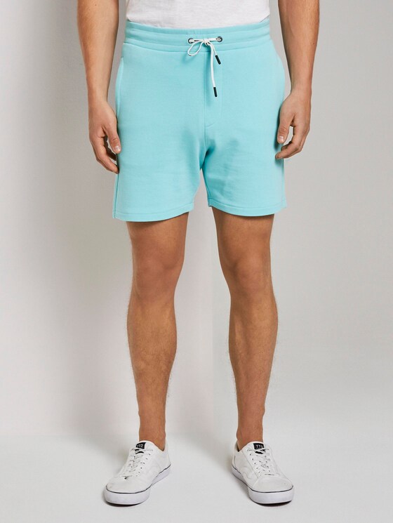 Sweatshorts mit elastischem Bund - Männer - soft sky blue Sweatshorts mit elastischem Bund - Männer - soft sky blue - 1 - TOM TAILOR Denim