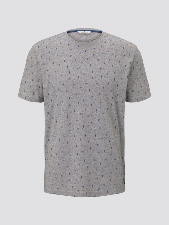 Mehrfarbiges T-Shirt mit Allover-Print - Männer - sandy cactus design Mehrfarbiges T-Shirt mit Allover-Print - Männer - sandy cactus design - 7 - TOM TAILOR
