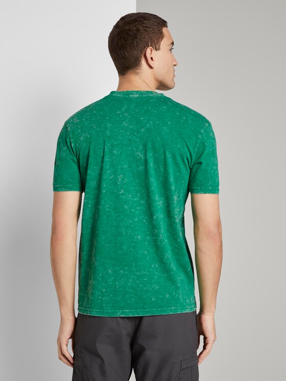 Henley-T-Shirt im Washed-Look - Männer - jolly green Henley-T-Shirt im Washed-Look - Männer - jolly green - 2 - TOM TAILOR
