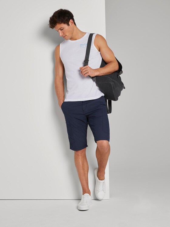Tanktop mit Logo-Print - Männer - White Tanktop mit Logo-Print - Männer - White - 3 - TOM TAILOR