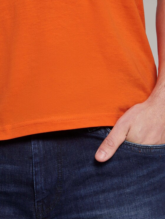 Tanktop mit Logo-Print - Männer - true orange Tanktop mit Logo-Print - Männer - true orange - 10 - TOM TAILOR