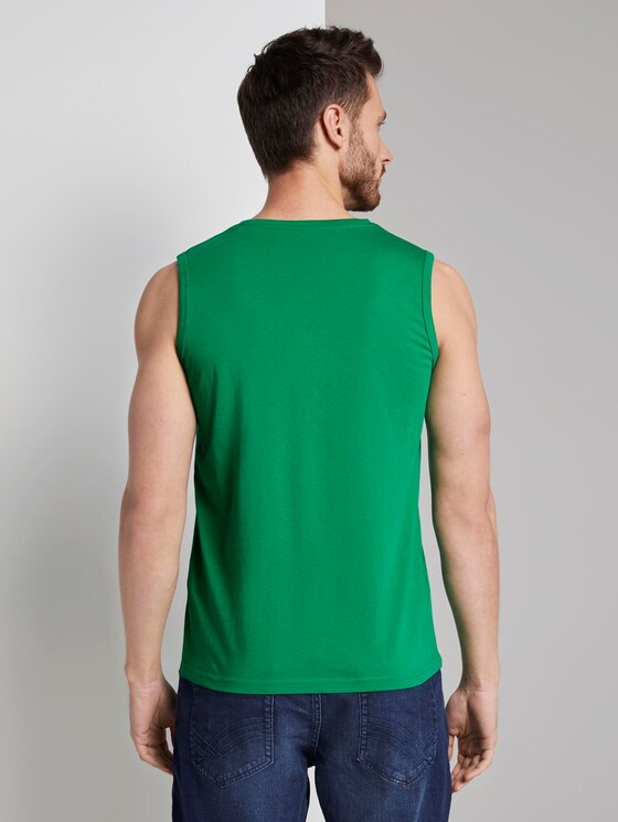 Tanktop mit Logo-Print - Männer - jolly green Tanktop mit Logo-Print - Männer - jolly green - 2 - TOM TAILOR