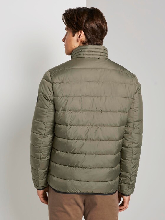 Morderne lightweight Steppjacke - Männer - Dusty Olive Green Morderne lightweight Steppjacke - Männer - Dusty Olive Green - 2 - TOM TAILOR Denim