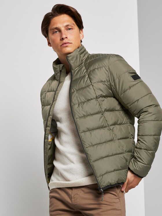 Morderne lightweight Steppjacke - Männer - Dusty Olive Green Morderne lightweight Steppjacke - Männer - Dusty Olive Green - 5 - TOM TAILOR Denim