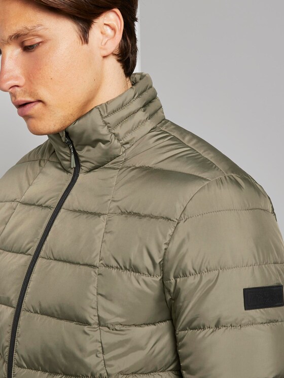 Morderne lightweight Steppjacke - Männer - Dusty Olive Green Morderne lightweight Steppjacke - Männer - Dusty Olive Green - 9 - TOM TAILOR Denim