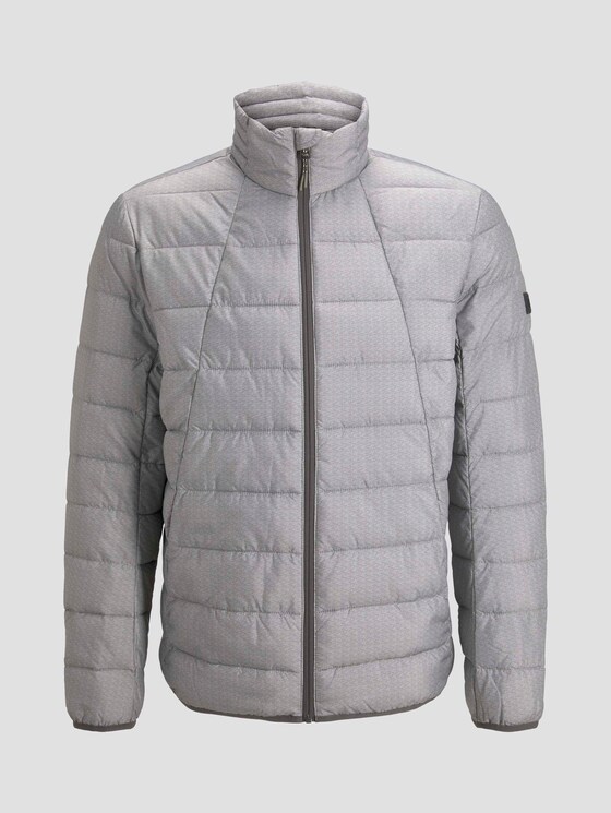 Morderne lightweight Steppjacke - Männer - dark grey printed melange Morderne lightweight Steppjacke - Männer - dark grey printed melange - 7 - TOM TAILOR Denim