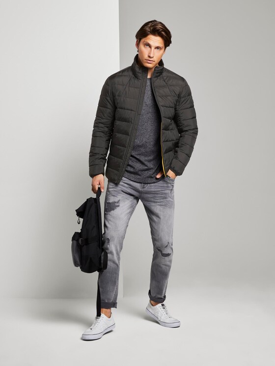 Morderne lightweight Steppjacke - Männer - Black Morderne lightweight Steppjacke - Männer - Black - 3 - TOM TAILOR Denim
