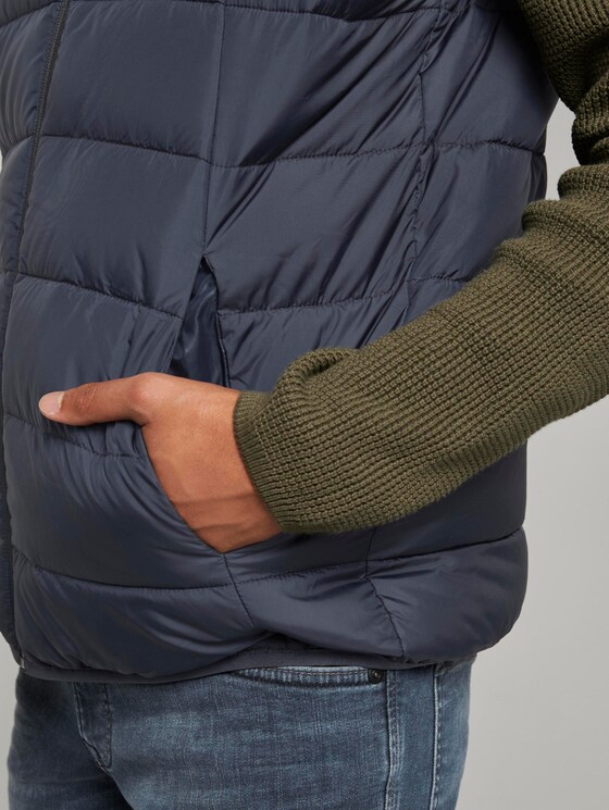 Moderne lightweight Stepp-Weste - Männer - Sky Captain Blue Moderne lightweight Stepp-Weste - Männer - Sky Captain Blue - 10 - TOM TAILOR Denim