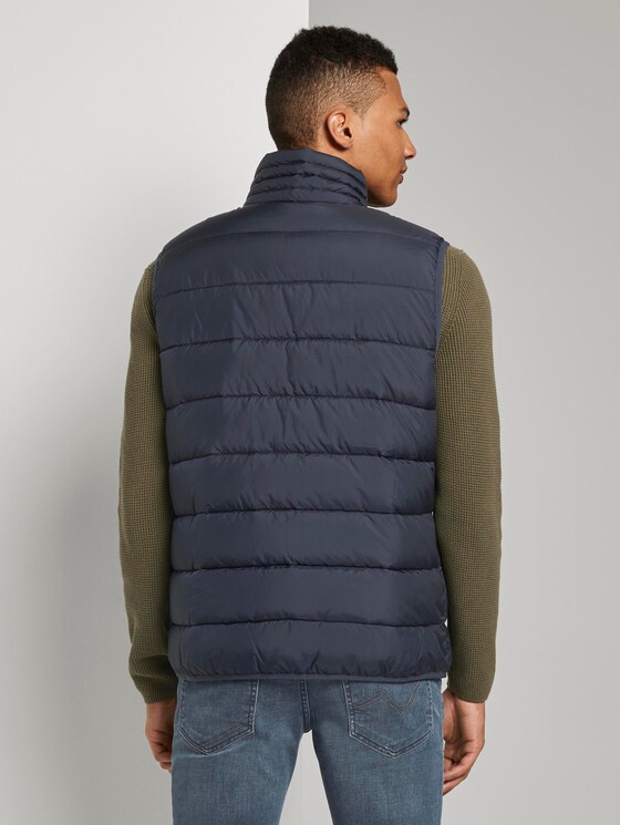 Moderne lightweight Stepp-Weste - Männer - Sky Captain Blue Moderne lightweight Stepp-Weste - Männer - Sky Captain Blue - 2 - TOM TAILOR Denim