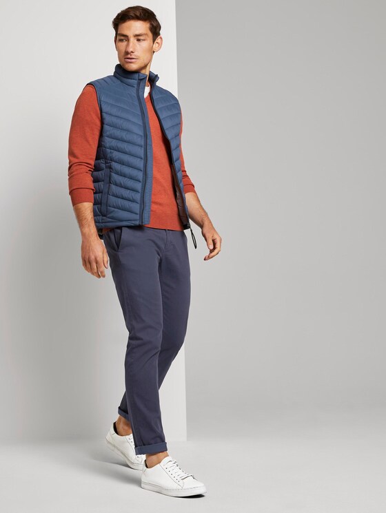 Lightweight Stepp-Weste - Männer - Dark Denim Blue Lightweight Stepp-Weste - Männer - Dark Denim Blue - 3 - TOM TAILOR