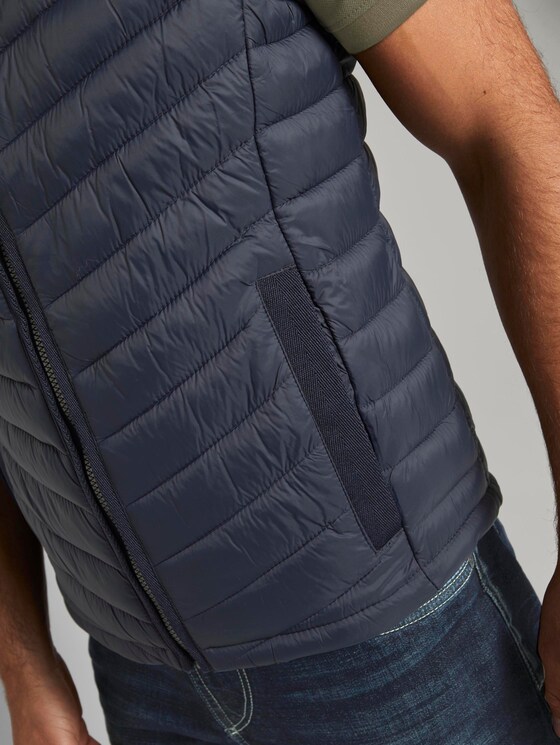 Lightweight Stepp-Weste - Männer - Sky Captain Blue Lightweight Stepp-Weste - Männer - Sky Captain Blue - 9 - TOM TAILOR