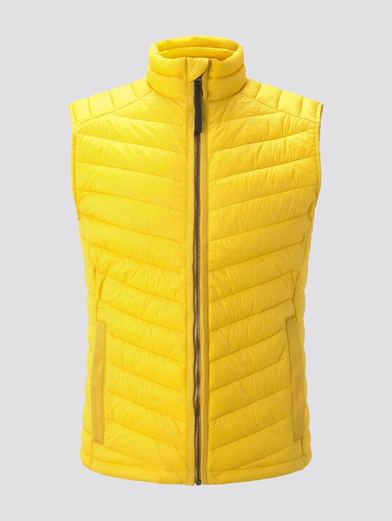 Lightweight Stepp-Weste - Männer - Californian Yellow Lightweight Stepp-Weste - Männer - Californian Yellow - 7 - TOM TAILOR