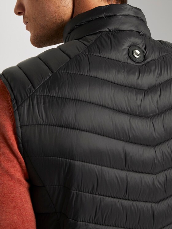 Lightweight Stepp-Weste - Männer - Black Lightweight Stepp-Weste - Männer - Black - 10 - TOM TAILOR