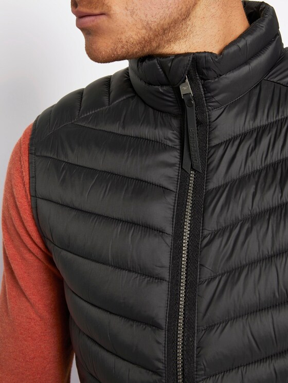 Lightweight Stepp-Weste - Männer - Black Lightweight Stepp-Weste - Männer - Black - 9 - TOM TAILOR