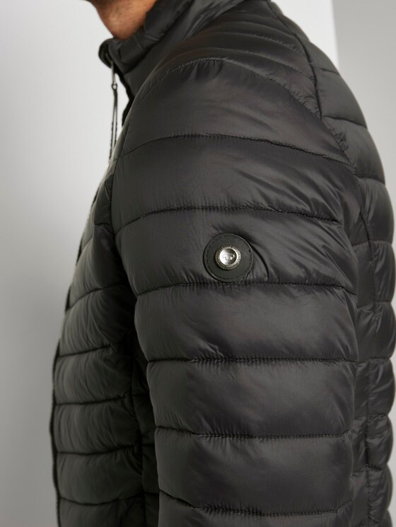 Lightweight Steppjacke mit Stehkragen - Männer - Black Lightweight Steppjacke mit Stehkragen - Männer - Black - 10 - TOM TAILOR