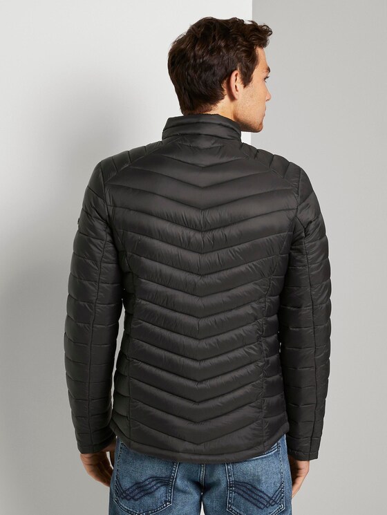 Lightweight Steppjacke mit Stehkragen - Männer - Black Lightweight Steppjacke mit Stehkragen - Männer - Black - 2 - TOM TAILOR