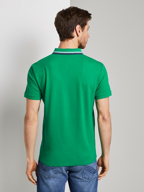 Poloshirt mit Brusttasche - Männer - jolly green Poloshirt mit Brusttasche - Männer - jolly green - 2 - TOM TAILOR