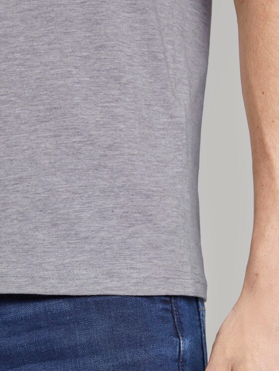 T-Shirt mit Wüsten-Print - Männer - Light Stone Grey Melange T-Shirt mit Wüsten-Print - Männer - Light Stone Grey Melange - 10 - TOM TAILOR