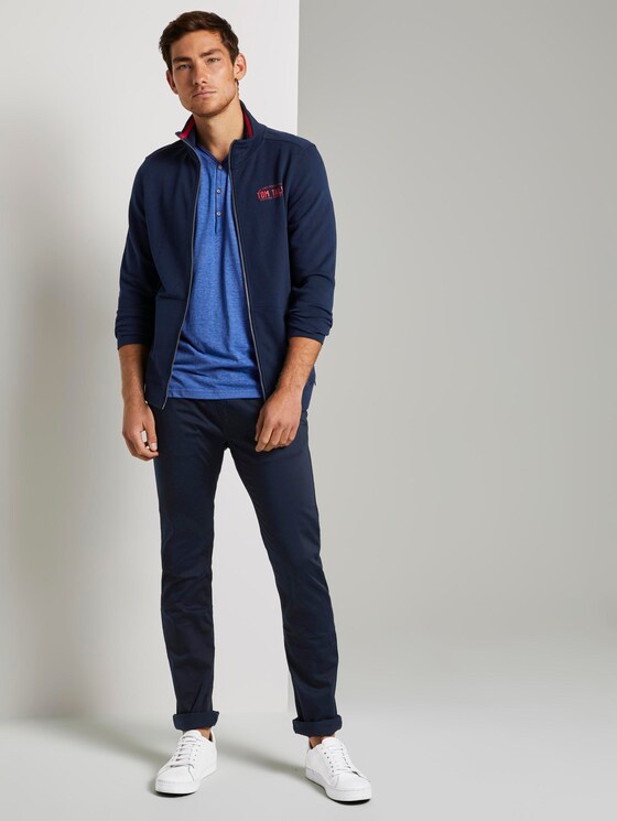 T-Shirt in Stone-Washed-Optik - Männer - Shiny Royal T-Shirt in Stone-Washed-Optik - Männer - Shiny Royal - 3 - TOM TAILOR