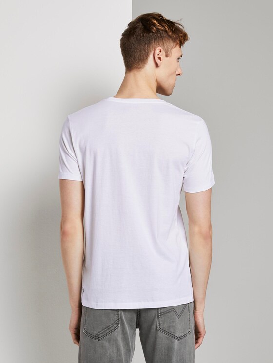 T-Shirts im Dreierpack - Männer - Light Stone Grey Melange T-Shirts im Dreierpack - Männer - Light Stone Grey Melange - 2 - TOM TAILOR Denim