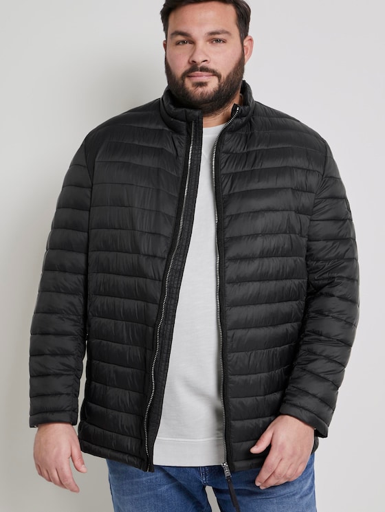 Leichte Steppjacke - Männer - Black Leichte Steppjacke - Männer - Black - 5 - Men Plus