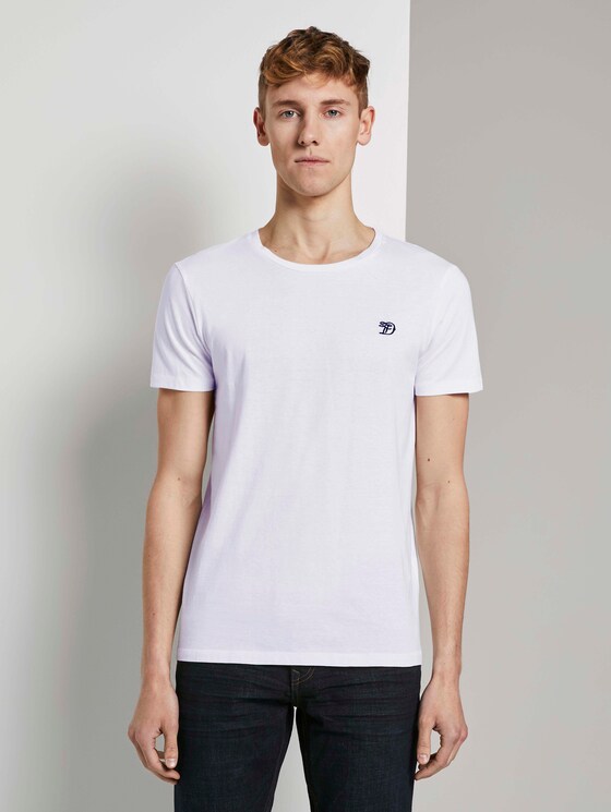 Dreierpack T-Shirts - Männer - White Dreierpack T-Shirts - Männer - White - 1 - TOM TAILOR Denim
