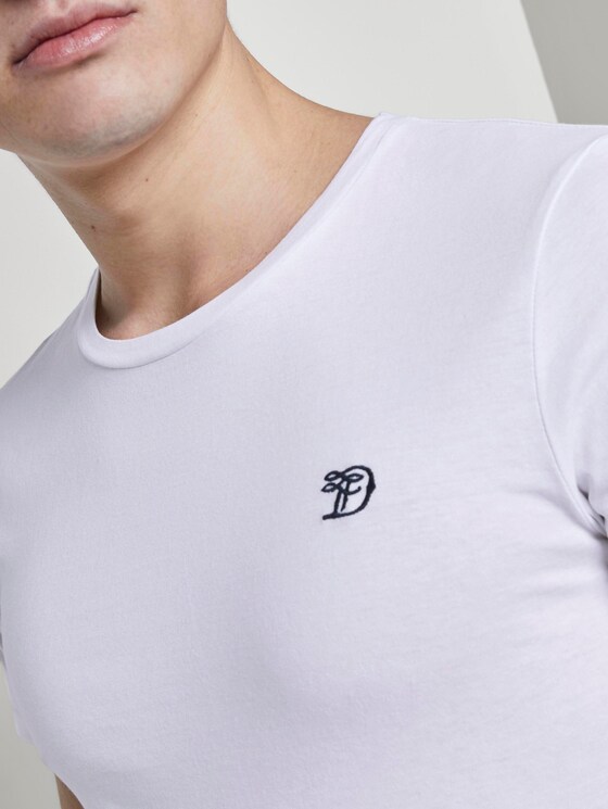 Dreierpack T-Shirts - Männer - White Dreierpack T-Shirts - Männer - White - 10 - TOM TAILOR Denim