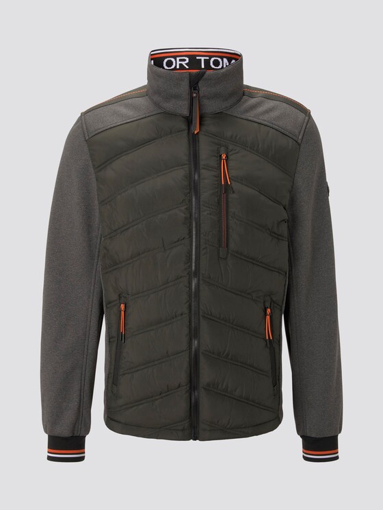 Hybridjacke mit abnehmbarer Kapuze - Männer - Shadow Olive Hybridjacke mit abnehmbarer Kapuze - Männer - Shadow Olive - 7 - TOM TAILOR