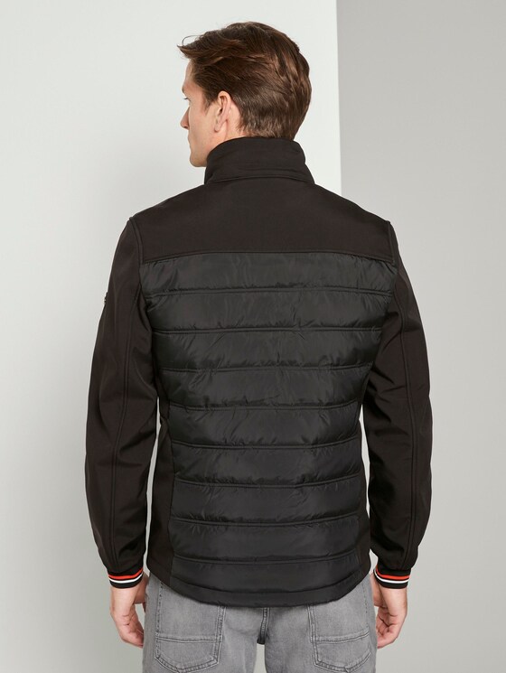 Hybridjacke mit abnehmbarer Kapuze - Männer - Black Hybridjacke mit abnehmbarer Kapuze - Männer - Black - 2 - TOM TAILOR