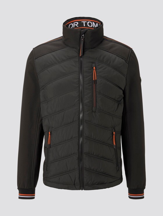 Hybridjacke mit abnehmbarer Kapuze - Männer - Black Hybridjacke mit abnehmbarer Kapuze - Männer - Black - 7 - TOM TAILOR