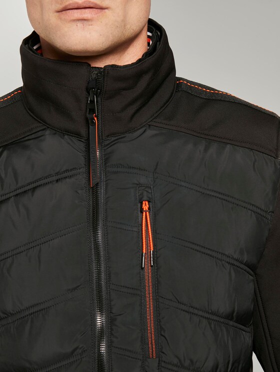 Hybridjacke mit abnehmbarer Kapuze - Männer - Black Hybridjacke mit abnehmbarer Kapuze - Männer - Black - 9 - TOM TAILOR