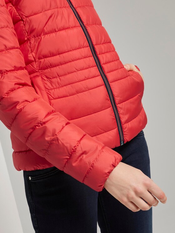 Leichte Steppjacke mit Stehkragen - Frauen - Strong Red Leichte Steppjacke mit Stehkragen - Frauen - Strong Red - 10 - TOM TAILOR