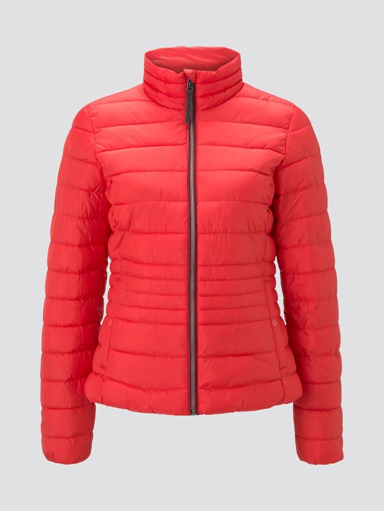Leichte Steppjacke mit Stehkragen - Frauen - Strong Red Leichte Steppjacke mit Stehkragen - Frauen - Strong Red - 7 - TOM TAILOR