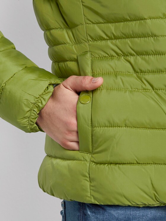 Lightweight quilted jacket with a stand-up collar - Women - wood green Lightweight quilted jacket with a stand-up collar - Women - wood green - 10 - TOM TAILOR